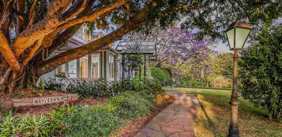 The walkway to Spicers Clovelly Estate